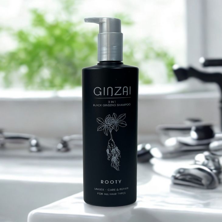 ROOTY 3 in 1 Black Ginseng Shampoo