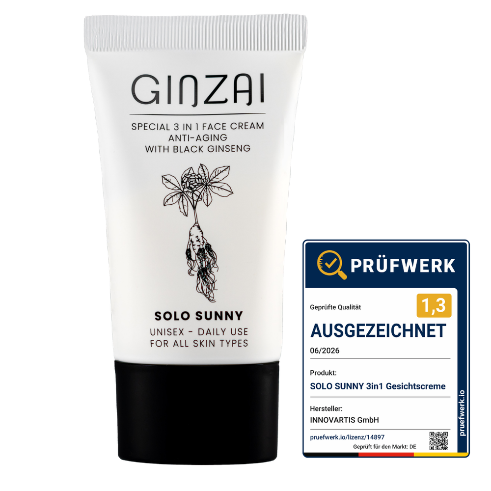 SOLO SUNNY - Crème visage anti-âge 3en1
