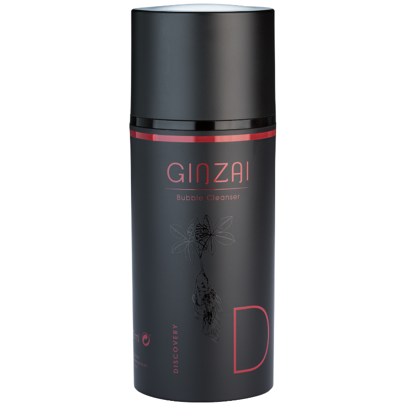 Facial cleansing foam with ginseng