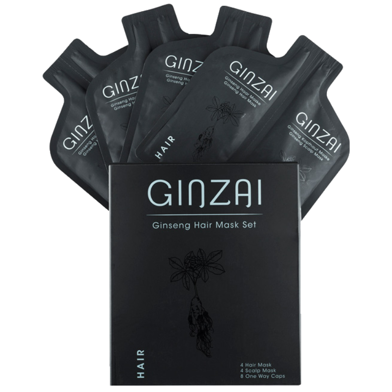 Haarmasken-Set mit Ginseng