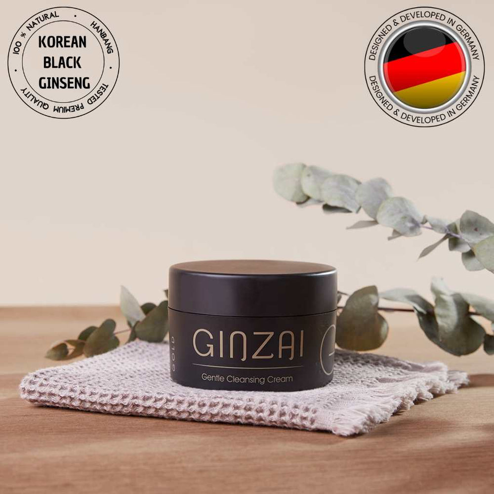 Gentle cleansing cream with ginseng