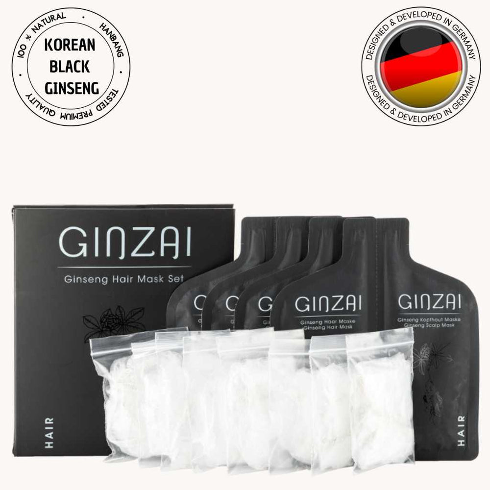 Set de mascarillas capilares con ginseng