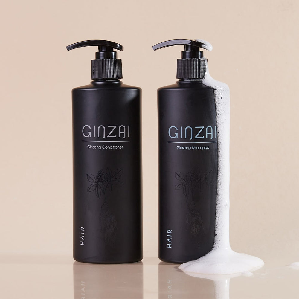 Champú y Acondicionador GINZAI con Ginseng