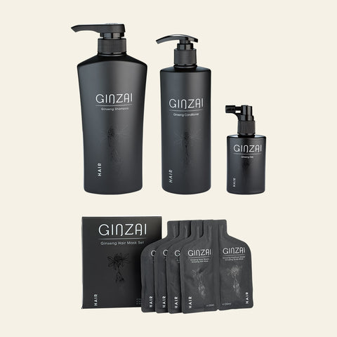 GINZAI Set para el cuidado del cabello dañado