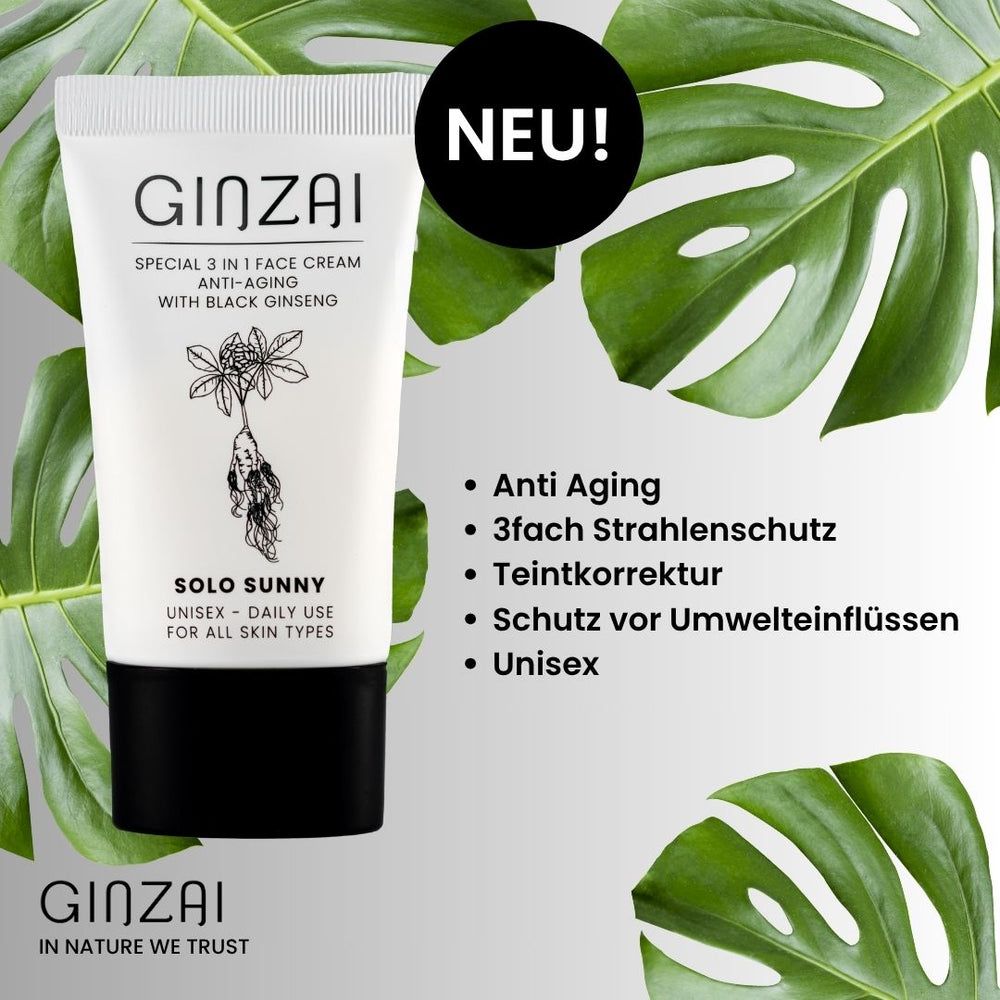 SOLO SUNNY - Crème visage anti-âge 3en1