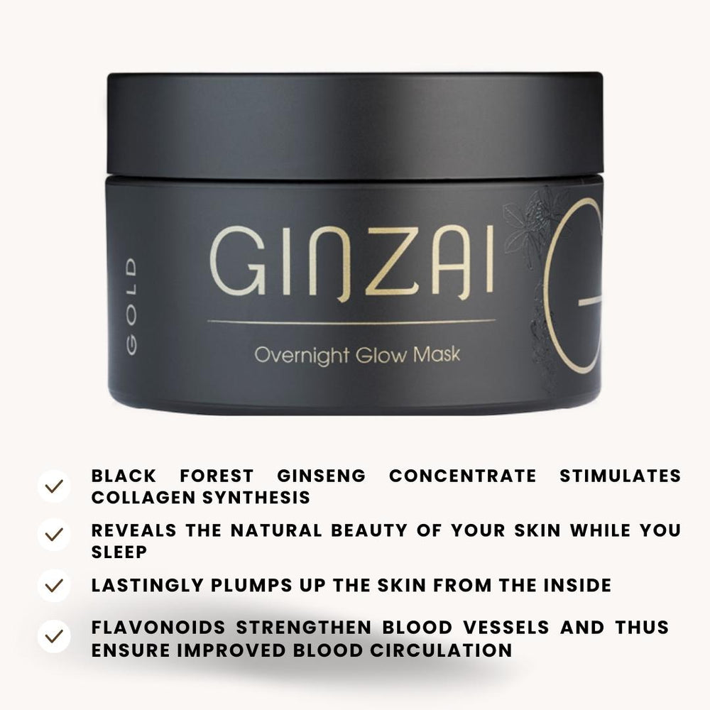 Masque facial apaisant et raffermissant au ginseng