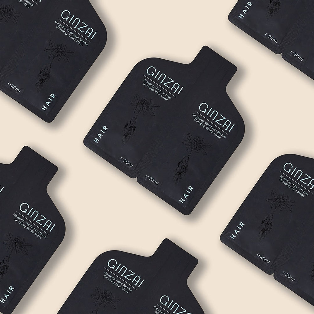 GINZAI Masque pour cuir chevelu au ginseng