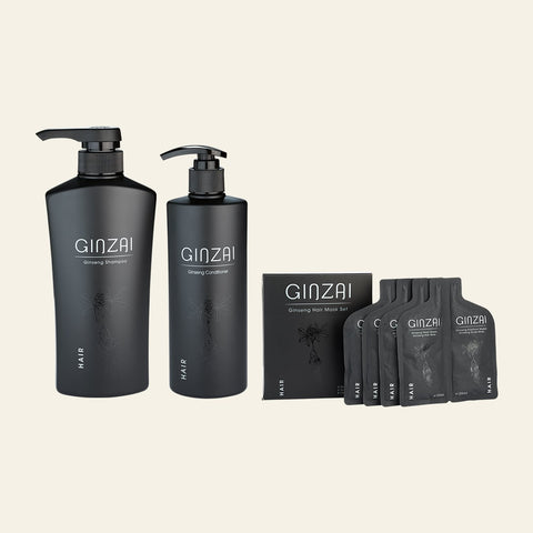 GINZAI Set per capelli secchi 2 