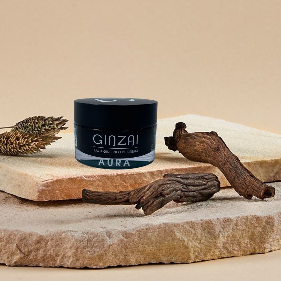 AURA - ジンセン配合の引き締めアイクリーム