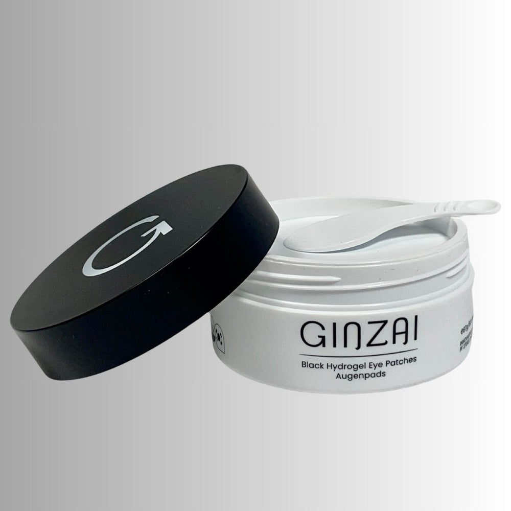 Patches para os olhos Black Hydrogel com ginseng
