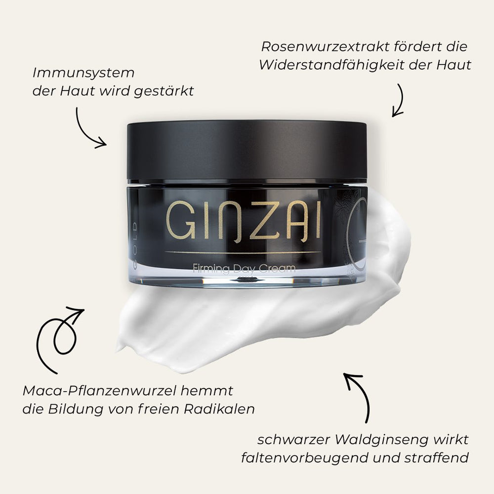 GINZAI Creme de dia reafirmante