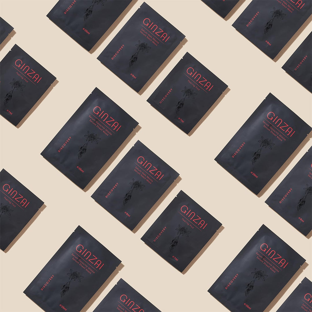 Conjunto de cuidados faciais com ginseng