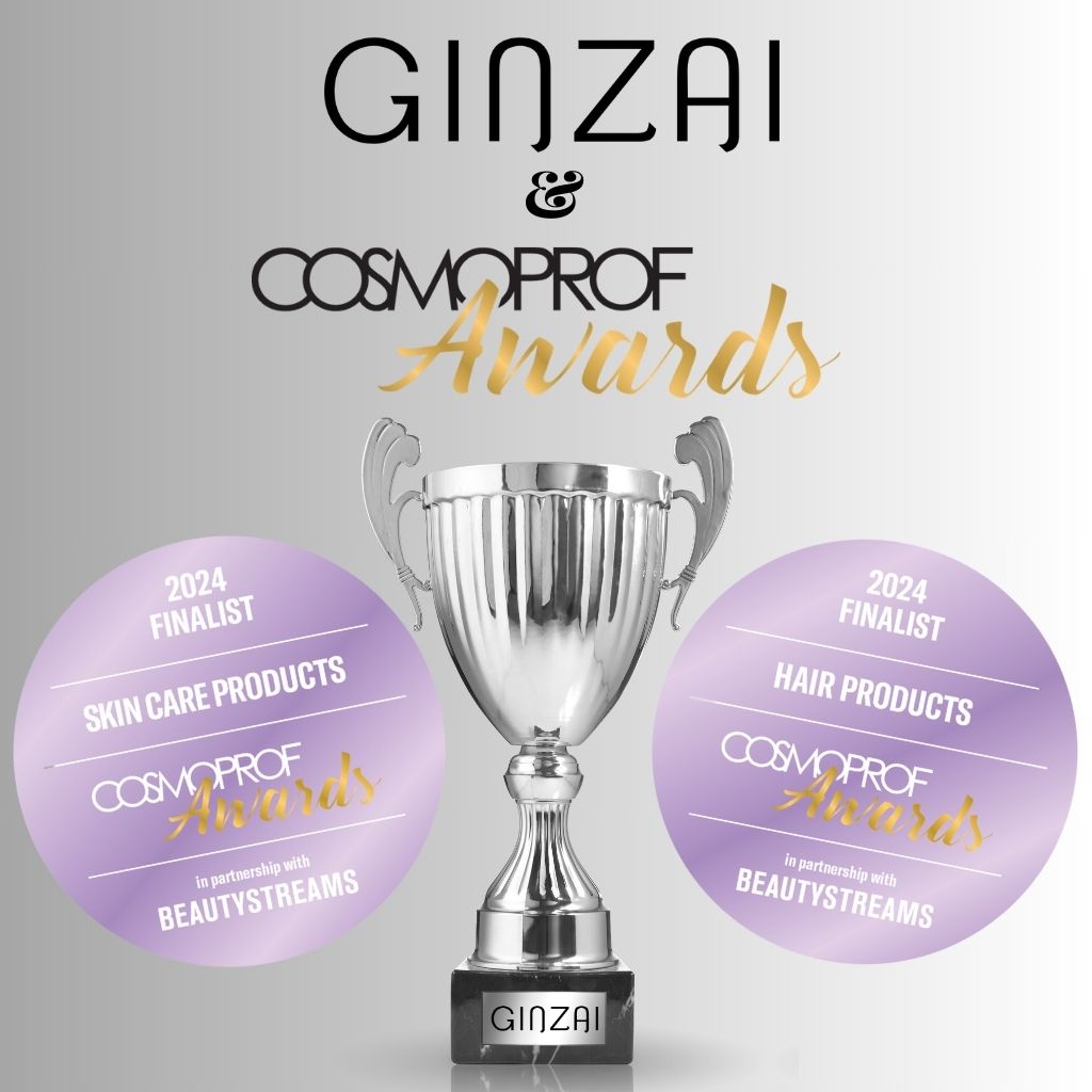 🏆 GINZAI 荣获 COSMOPROF 银奖--皮肤和头发护理创新奖